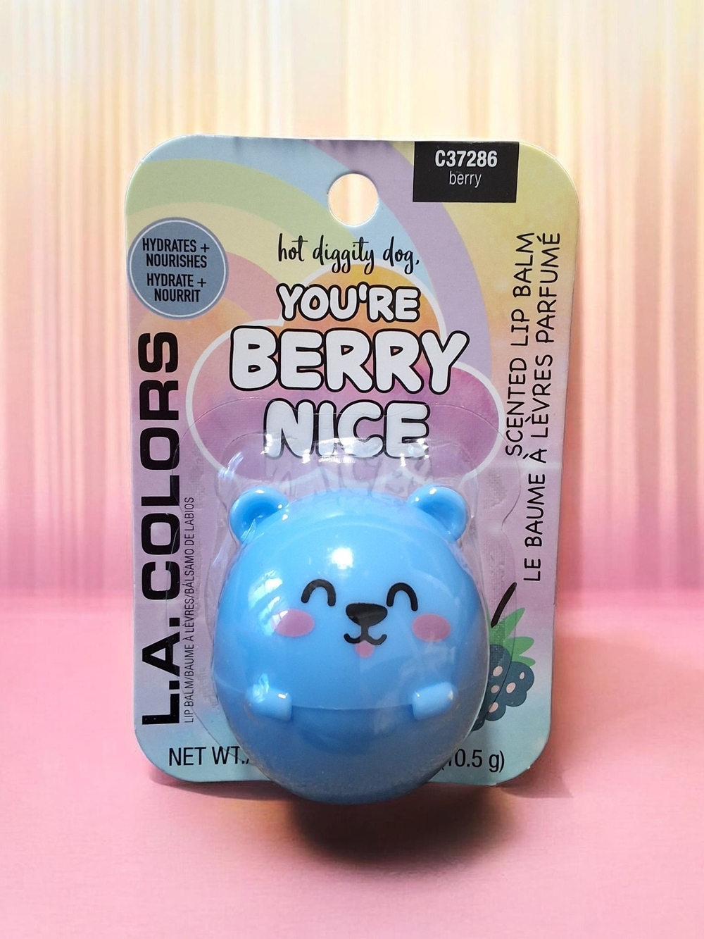 L.A. Colors Blue Bear Scented Lip Balm